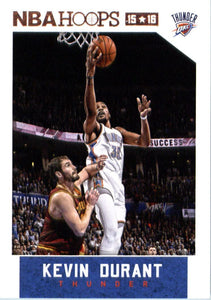 Kevin Durant 2015 2016 Hoops Basketball Series Mint Card #92