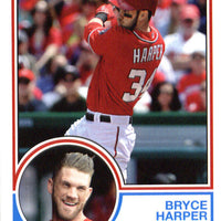 Washington Nationals 2015 Topps ARCHIVES Series 12 Card Team Set with Bryce Harper and Max Scherzer Plus