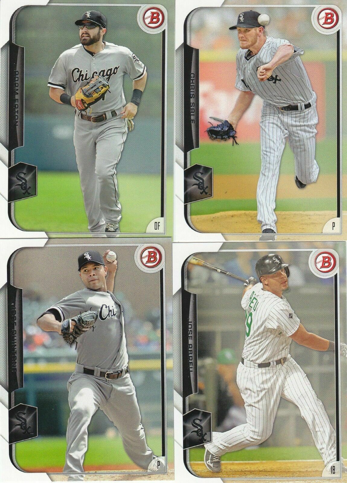 Chicago White Sox 2014 Topps HERITAGE Team Set with Gordon Beckham