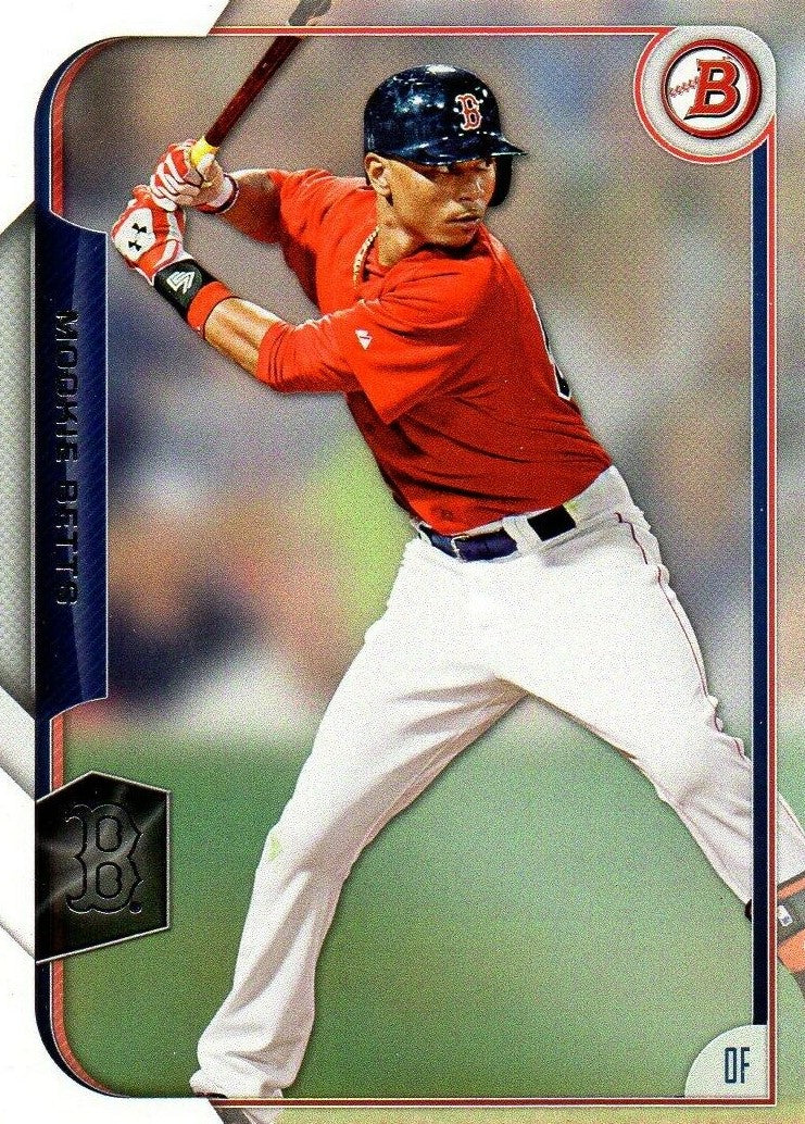 Mookie Betts 2015 Topps BOWMAN Series Mint First Year Rookie Card #27