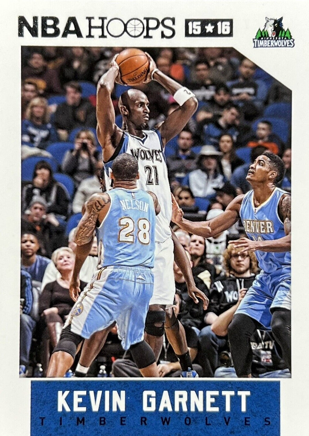 Kevin Garnett 2015 2016 NBA Hoops Series Mint Card #102