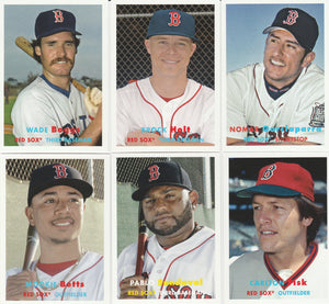 Boston Red Sox 2015 Topps Archives 16 Card Team Set Featuring Xander Bogaerts and Ted Williams Plus