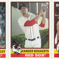 Boston Red Sox 2015 Topps Archives 16 Card Team Set Featuring Xander Bogaerts and Ted Williams Plus