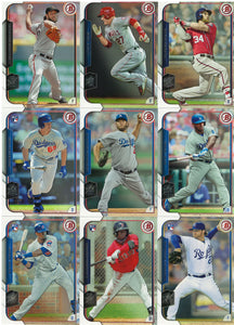 2015 Bowman Series Complete Mint Regular Set and Prospects (300 Cards)--Stars, Rookies, Prospects and More! Kris Bryant, Mike Trout plus