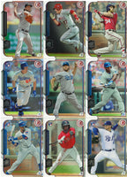 2015 Bowman Baseball Series Complete Mint 150 Card Set
