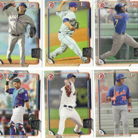 New York Mets 2015 Bowman Team Set with David Wright and Jacob DeGrom Plus
