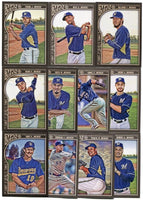 Milwaukee Brewers 2015 Topps GYPSY QUEEN Team Set with Ryan Braun and Robin Yount plus
