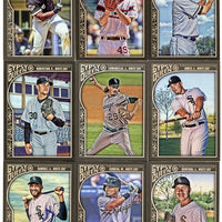Chicago White Sox 2015 Topps GYPSY QUEEN Team Set with Frank Thomas and Jose Abreu Plus