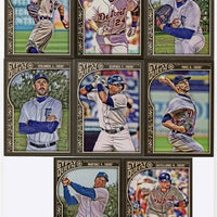 Detroit Tigers 2015 Topps GYPSY QUEEN Series Basic 8 Card Team Set with Miguel Cabrera, Justin Verlander plus