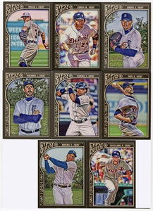 Detroit Tigers 2015 Topps GYPSY QUEEN Series Basic 8 Card Team Set with Miguel Cabrera, Justin Verlander plus
