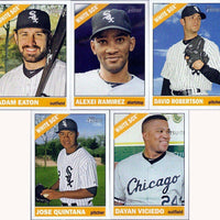 Chicago White Sox 2015 Topps HERITAGE Team Set with Jose Abreu All Star Rookie Card 25 Plus