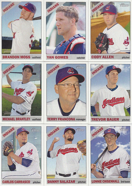  2005 Topps Cleveland Indians Team Set with C.C.