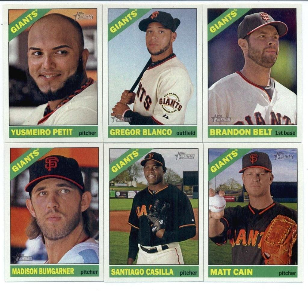 2015 Topps Heritage Houston Astros Base Team Set 10 Cards at