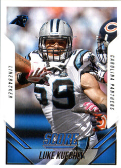 Score 2018 CAROLINA PANTHERS Football Trading Cards Team Set Cam