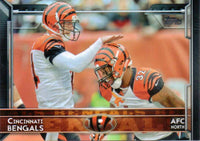Cincinnati Bengals 2015 Topps Team Set with Multiple A.J. Green and Andy Dalton Plus
