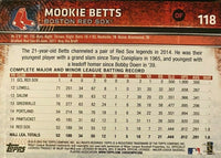 Boston Red Sox 2015 Topps Opening Day 12 Card Team Set Featuring Xander Bogaerts and Mookie Betts 1st Year Cards Plus
