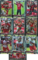 Tampa Bay Buccaneers 2015 Topps Team Set with Jameis Winston Rookie Card #500 Plus
