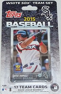 Chicago White Sox 2015 Topps Factory Sealed 17 Card Team Set