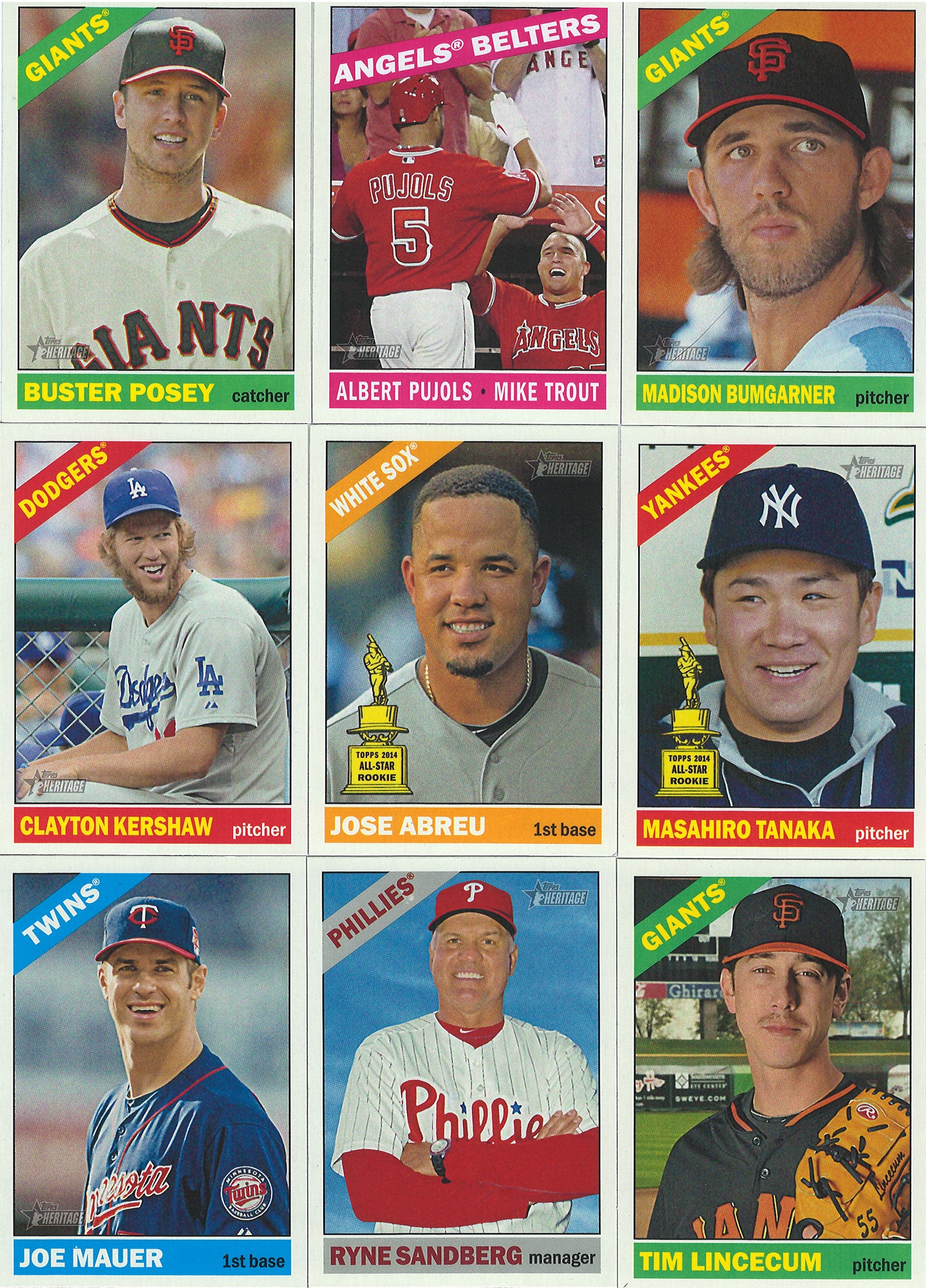  2022 Topps Heritage Baseball Series Complete Mint