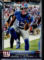 New York Giants 2015 Topps Team Set with Multiple Eli Manning and Odell Beckham Cards Plus
