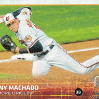 Baltimore Orioles 2015 Topps Complete 23 Card Team Set with Manny Machado and Adam Jones Plus