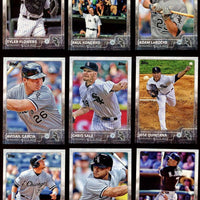 Chicago White Sox 2015 Topps Complete 21 card Team Set with Jose Abreu and Paul Konerko Plus