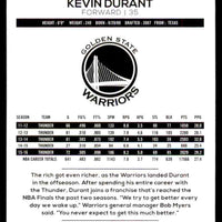 Kevin Durant 2016 2017 Hoops Basketball Series Mint Card #240