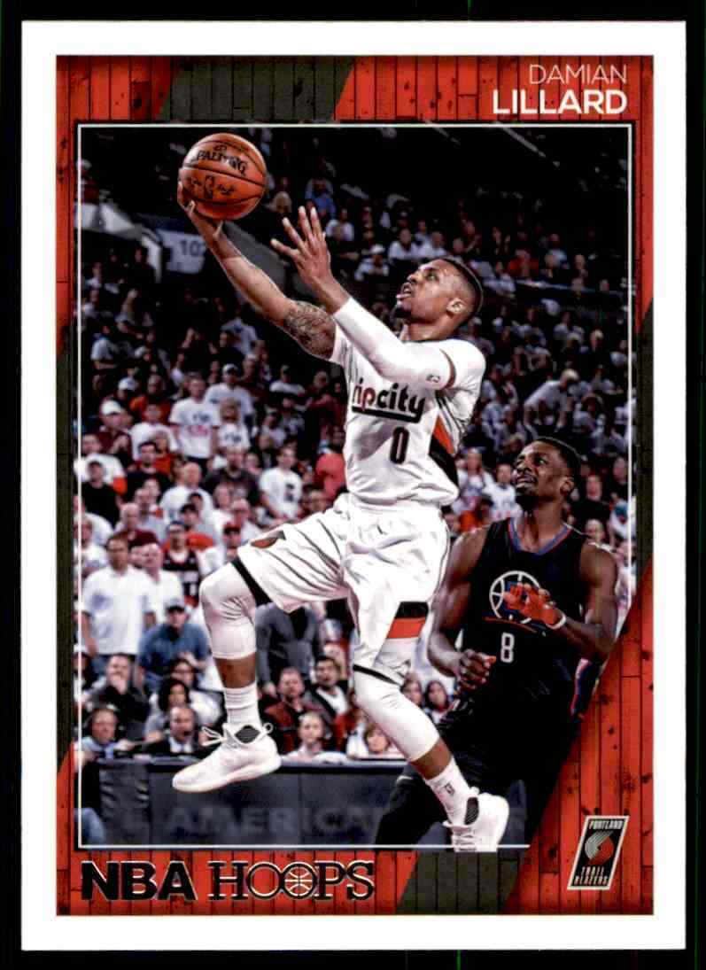 Damian Lillard 2016 2017 Hoops Series Mint Card #143