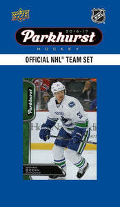 Vancouver Canucks 2016 2017 Upper Deck PARKHURST Factory Sealed Team Set