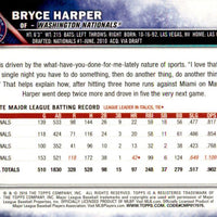 Bryce Harper 2016 Topps Baseball Series Mint Card #100