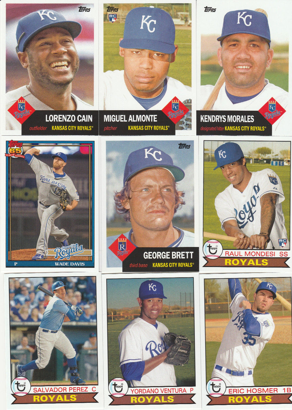 Wade Davis Baseball Kansas City Royals Sports Trading Cards