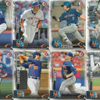 New York Mets 2016 Bowman Team Set with Michael Conforto Rookie Card Plus