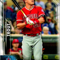 Los Angeles Angels 2016 Bowman 8 Card Team Set with Mike Trout and Albert Pujols Plus