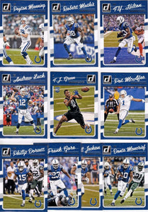 Indianapolis Colts  2016 Donruss Factory Sealed Team Set