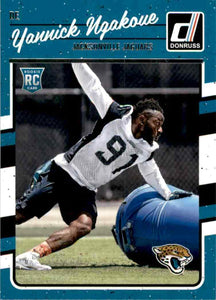 Jacksonville Jaguars 2016 Donruss Factory Sealed Team Set with Rookie cards of Yannick Ngakoue, Jalen Ramsey and Myles Jack