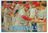 St. Louis Cardinals 2016 Topps Heritage 16 Card Team Set with Yadier Molina and Carlos Martinez Plus
