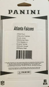 Atlanta Falcons  2016 Panini Factory Sealed Team Set