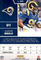 Los Angeles Rams 2016 Panini Factory Sealed Team Set featuring Jared Goff Rookie Card and Aaron Donald Plus
