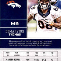 Demaryius Thomas 2016 Panini Football Series Mint Card #186