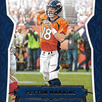 Peyton Manning 2016 Panini Series Mint Card #176 In Denver Broncos Jersey