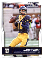 Los Angeles Rams 2016 Score EXCLUSIVE Factory Sealed Team Set with Jared Goff Rookie Card plus
