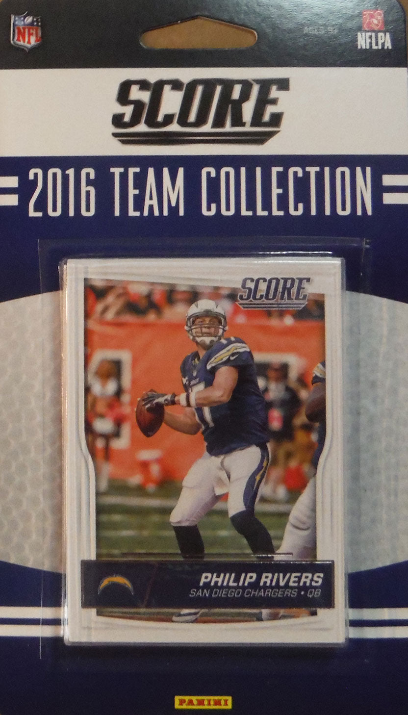 Los Angeles Chargers  2016 Score Factory Sealed Team Set with Rookie cards of Hunter Henry and Joey Bosa