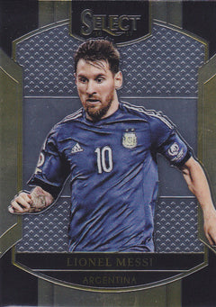 2016 2017 Panini SELECT Soccer Complete Mint Set with Lionel Messi