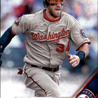 Washington Nationals 2016 Topps Factory Sealed 17 Card Team Set Featuring Trea Turner Rookie Card  with Bryce Harper and Max Scherzer Plus