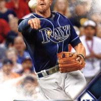 Tampa Bay Rays 2016 Topps Complete 25 Card Team Set with Evan Longoria and Kevin Kiermaier Plus