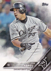 Chicago White Sox 2016 Topps Complete 19 Card Team Set with Jose Abreu and Carlos Rodon Future Stars Plus