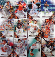 Baltimore Orioles 2016 Topps Complete 24 Card Team Set with Manny Machado and Adam Jones Plus
