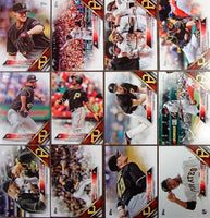 Pittsburgh Pirates 2016 Topps Complete Series One and Two Regular Issue 22 card team set with Andrew McCutchen, Gerrit Cole+
