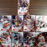 Pittsburgh Pirates 2016 Topps Complete Series One and Two Regular Issue 22 card team set with Andrew McCutchen, Gerrit Cole+