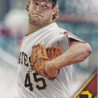 Pittsburgh Pirates 2016 Topps Complete Series One and Two Regular Issue 22 card team set with Andrew McCutchen, Gerrit Cole+